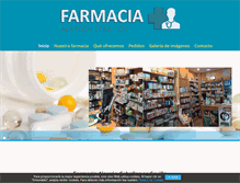 Tablet Screenshot of farmaciaalarconceballos.com
